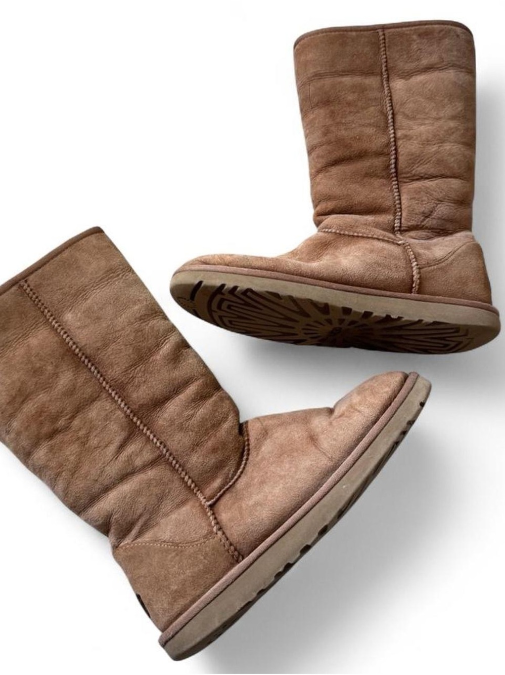 Ugg Australia Women's Tall Brown Suede Winter Boots